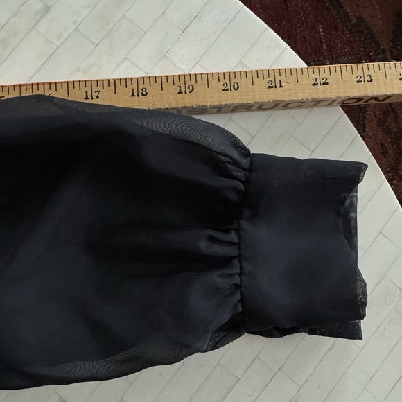 Paris Woman Blouse‎ Made in France Passage Jouffroy Boutique Embroidered Top XL - Picture 12 of 12